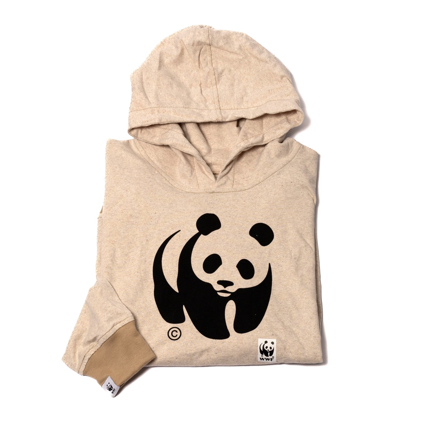 Hoodie estampado WWF Colombia - Crema