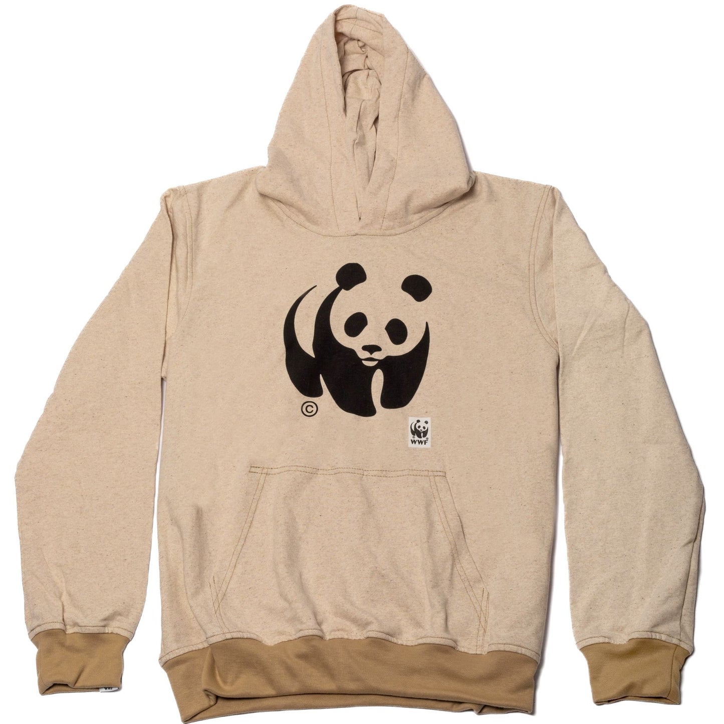 Hoodie estampado WWF Colombia - Crema
