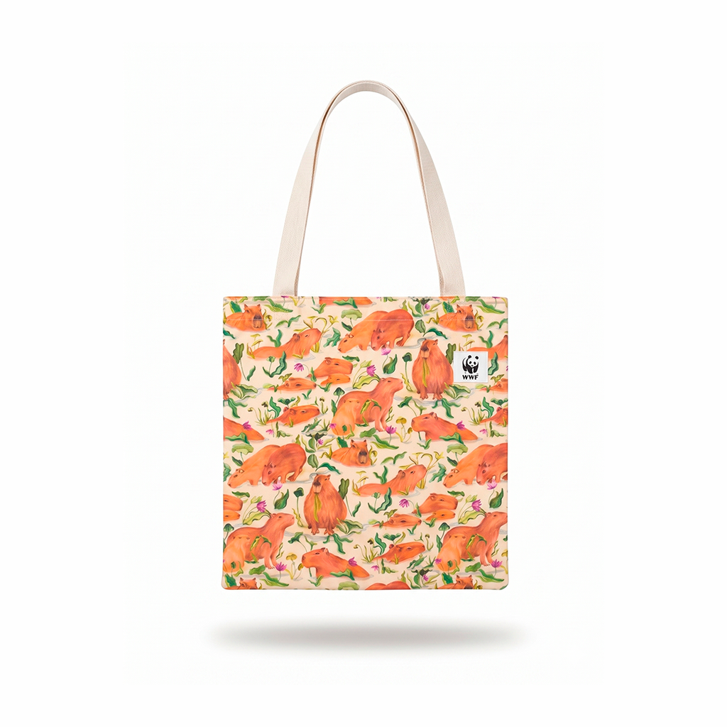 Kit regala con propósito: Totebag Chigüiro