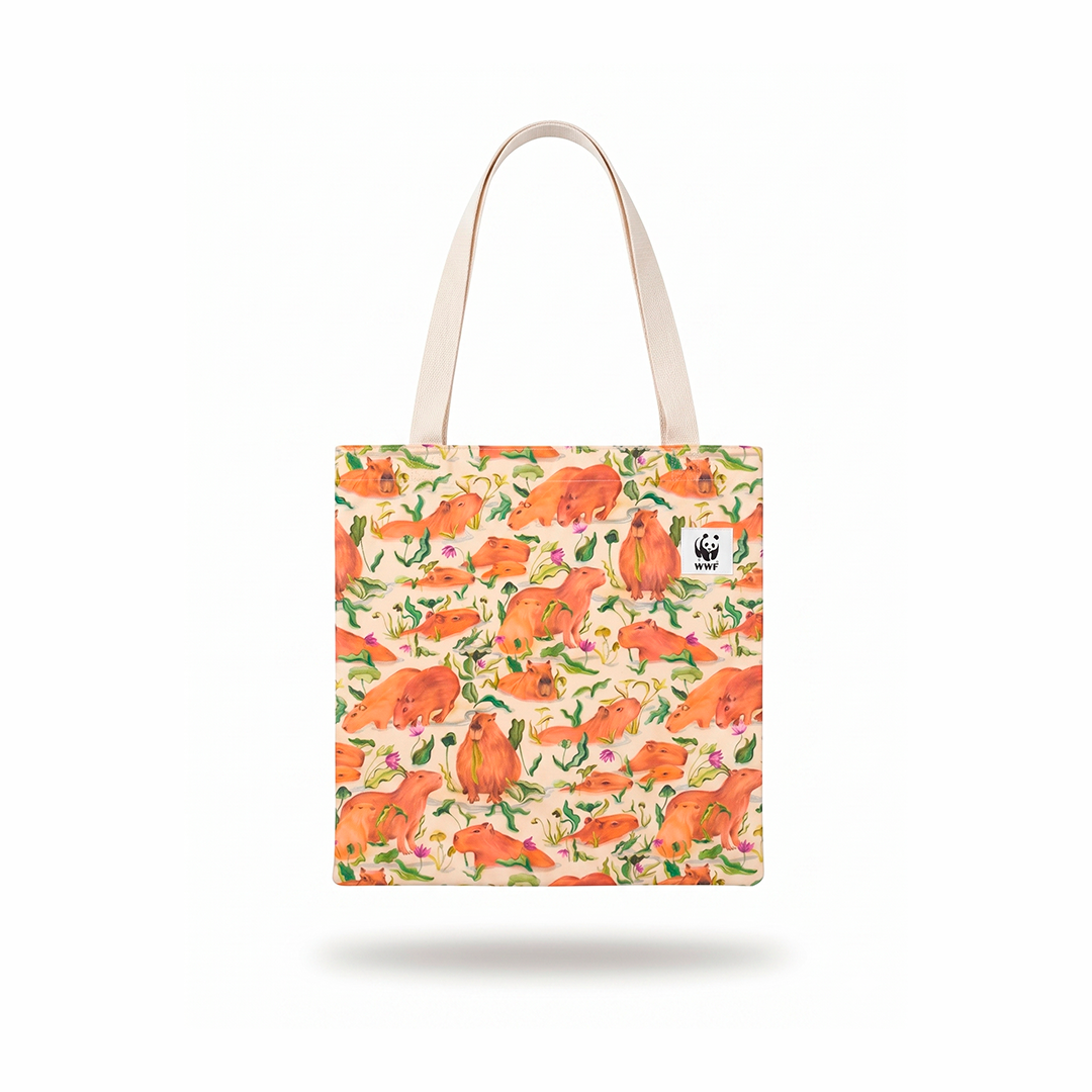 Kit regala con propósito: Totebag Chigüiro