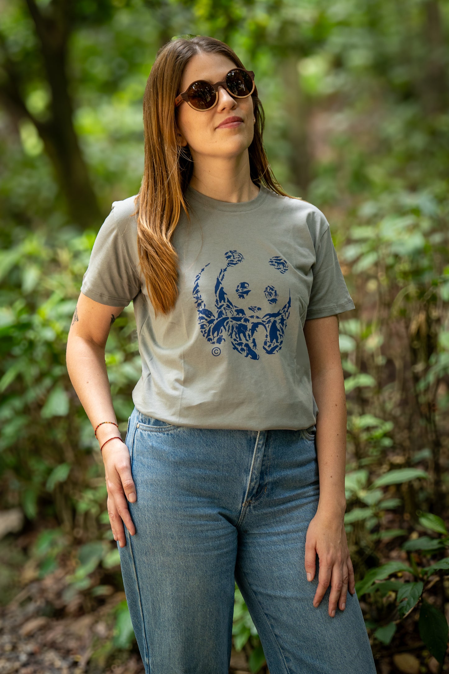 Camiseta Especies Gris