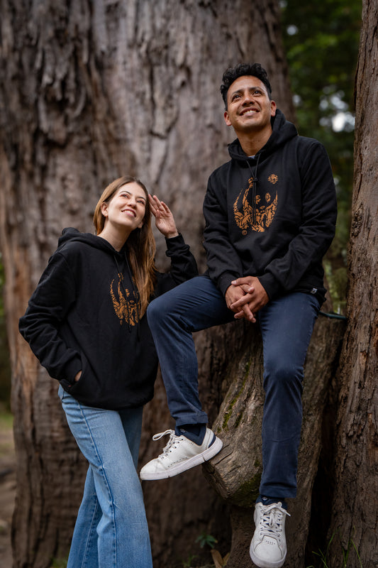 Hoodie Especies Negro