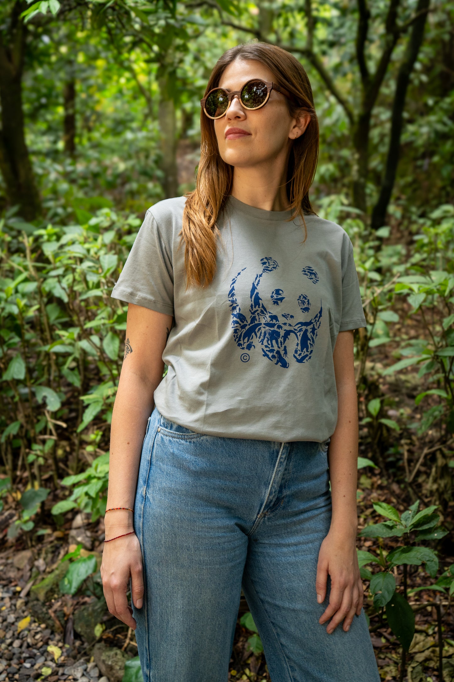 Camiseta Especies Gris