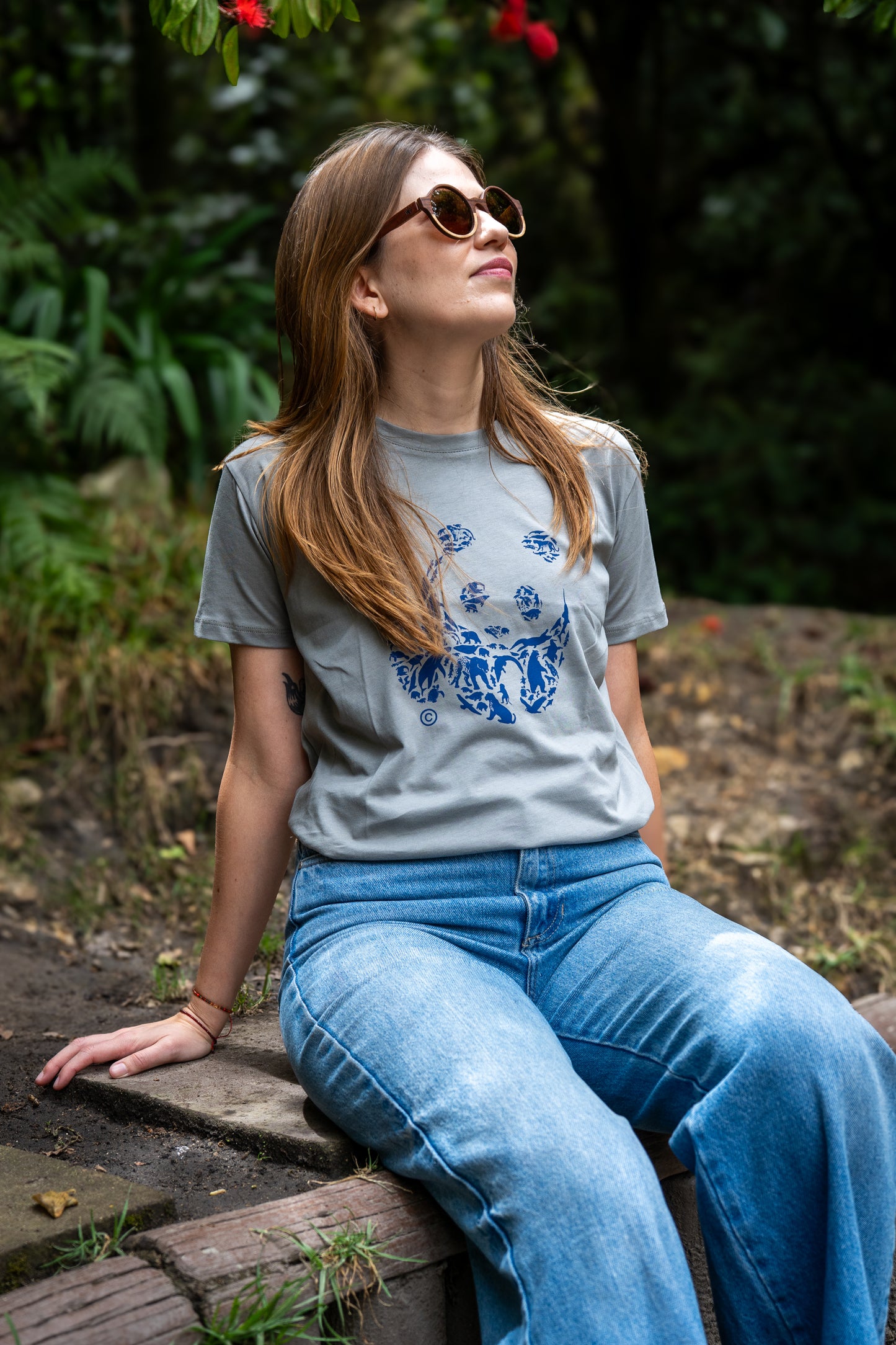 Camiseta Especies Gris