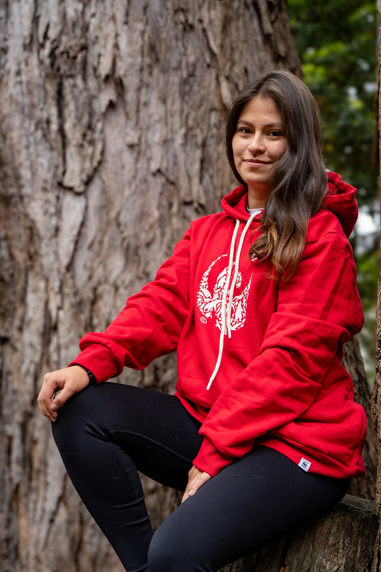 Hoodie Especies Rojo