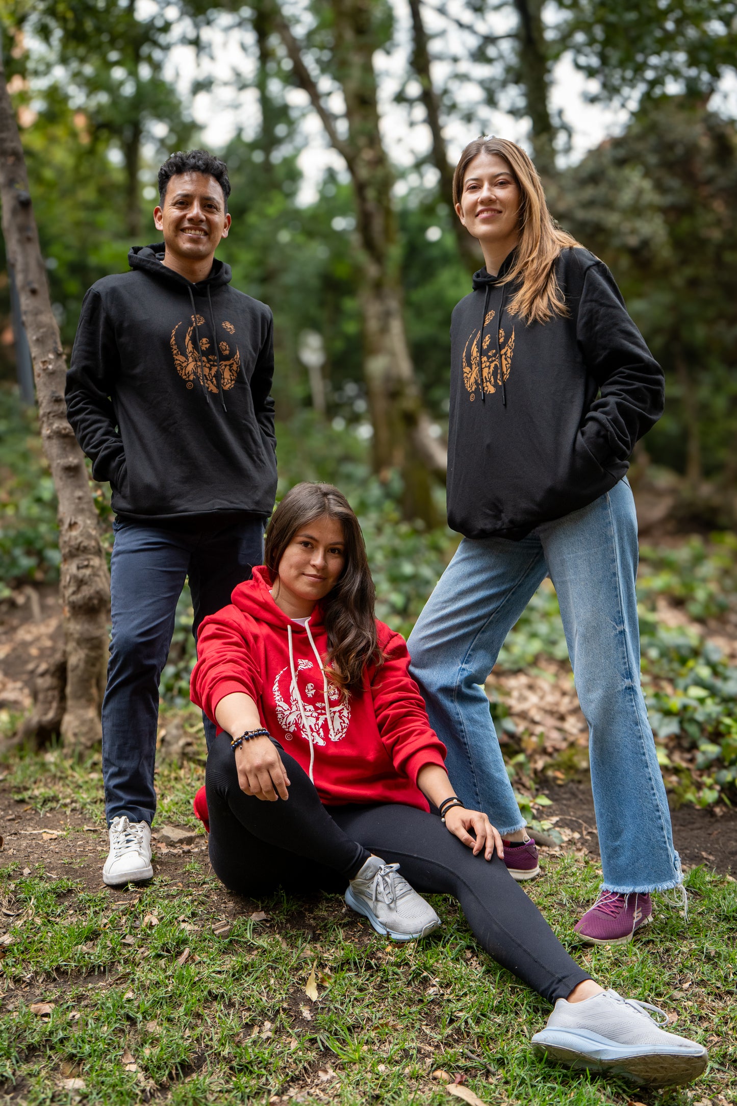 Hoodie Especies Rojo