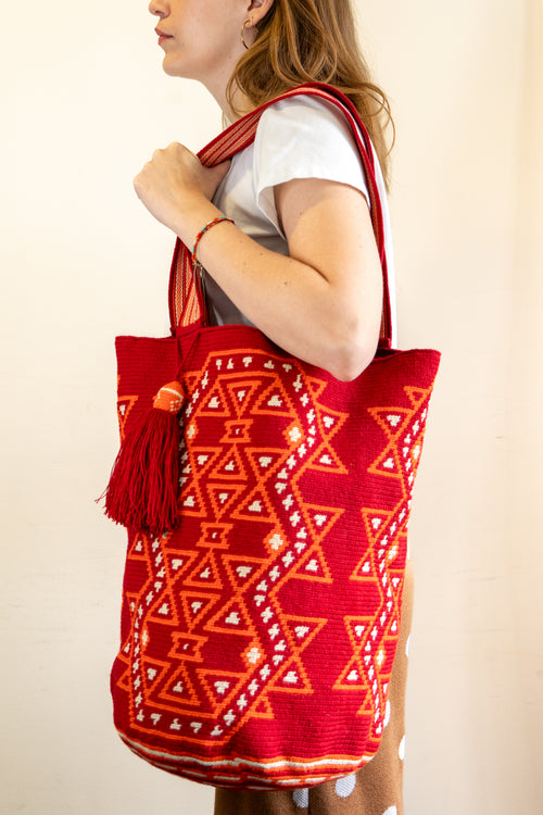 Bolso de playa Talata - Tejidos Yosüu