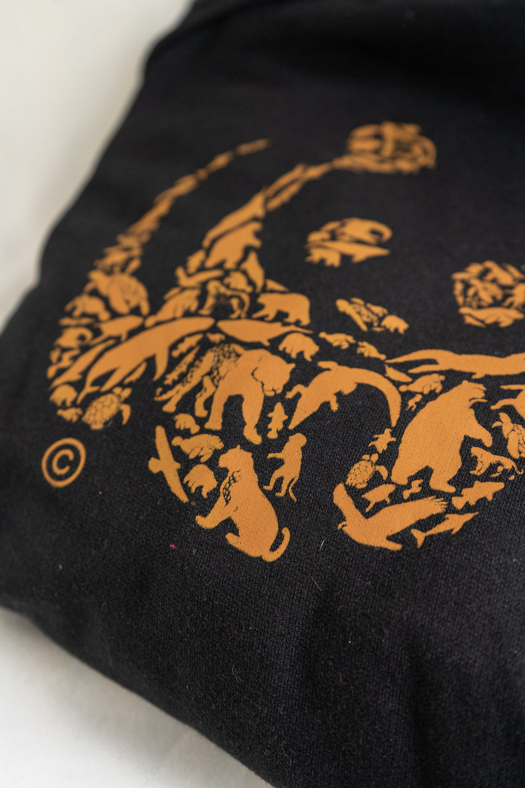 Hoodie Especies 100% algodón