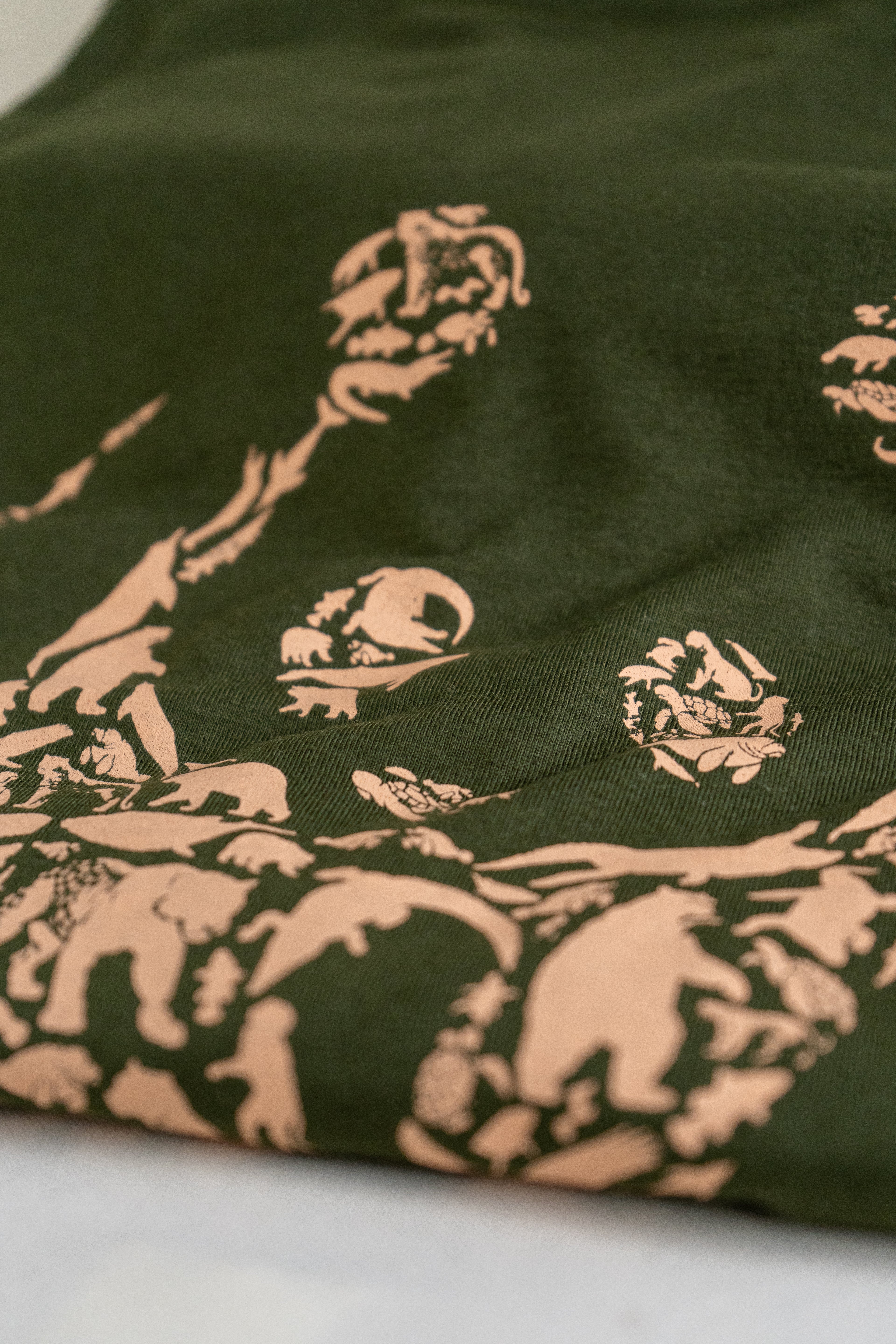 Camiseta Especies Verde