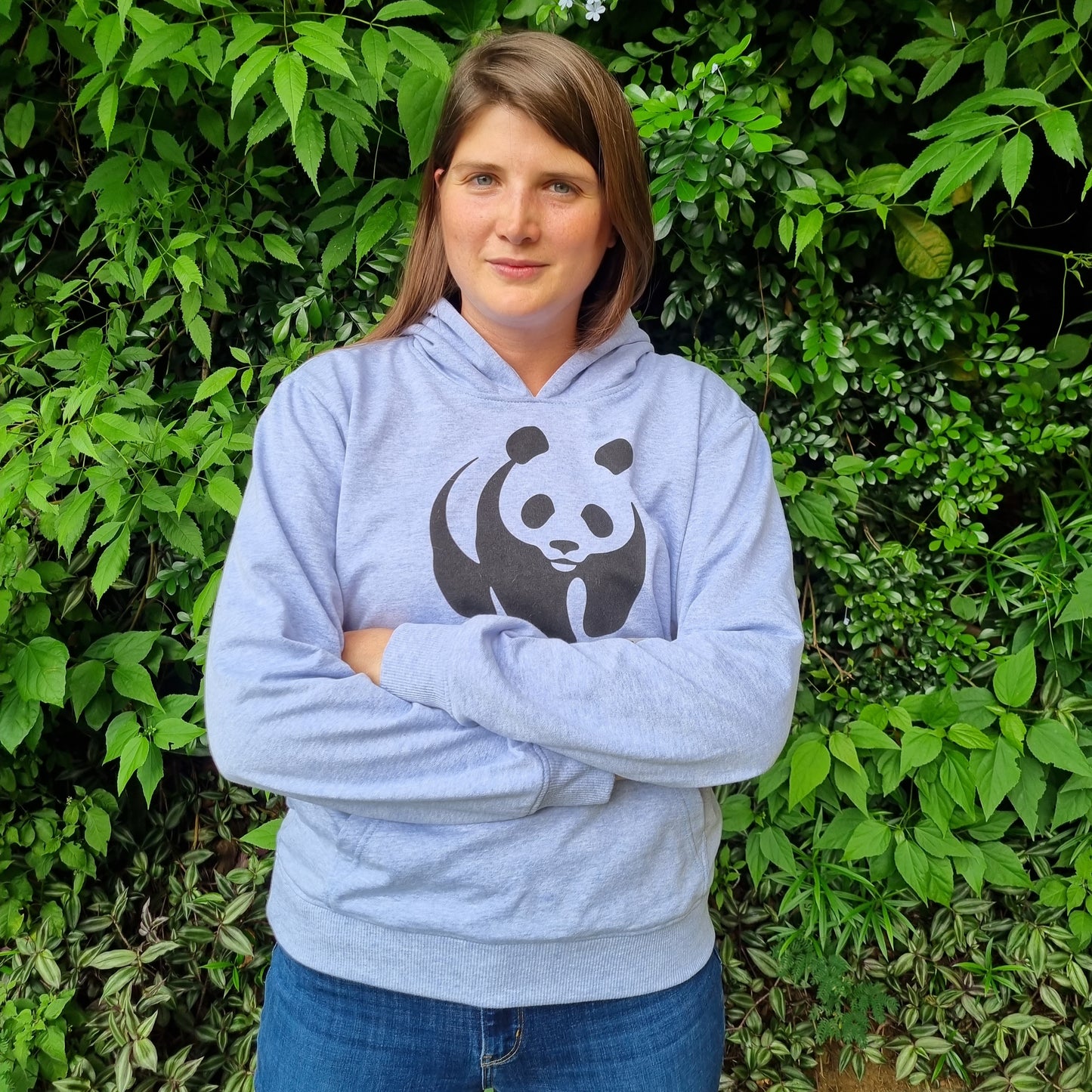 Hoodie estampado WWF Colombia - azul