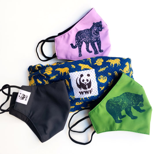 Tapabocas WWF Colombia x 3 diseños