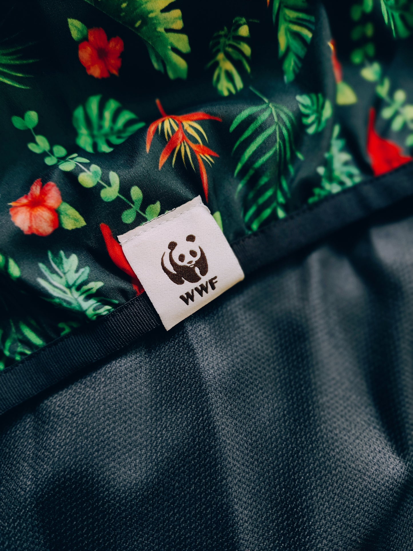 Chaqueta rompevientos unisex WWF Colombia - azul