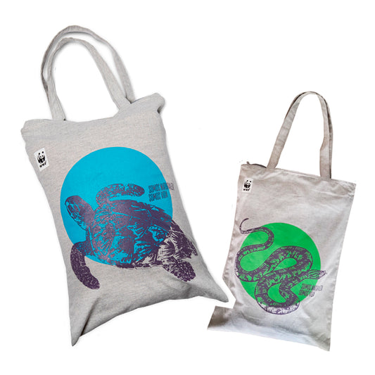 Tote bags estampada WWF Colombia